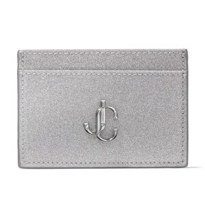 Jimmy Choo Sparkly Silver Cardholder